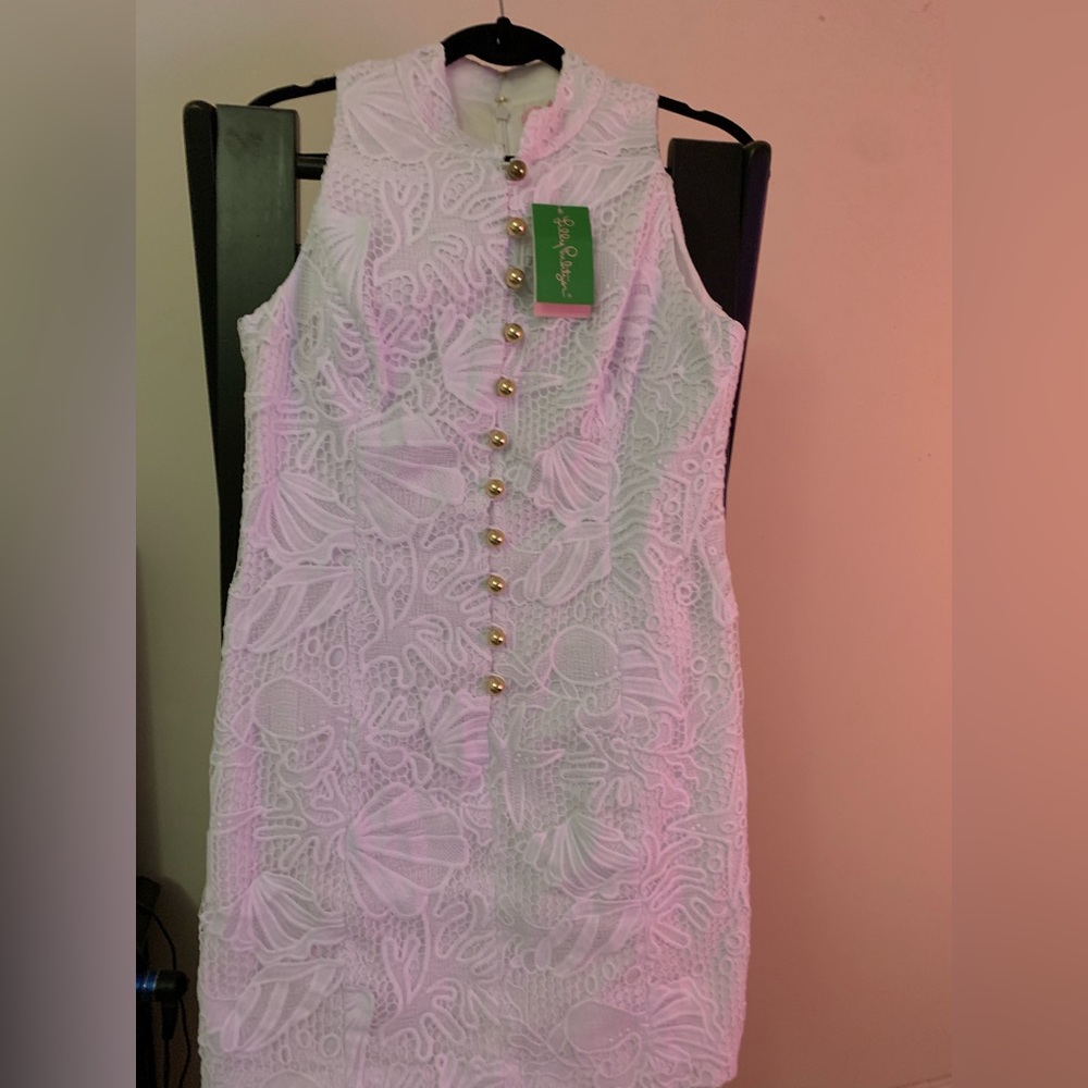 NWT Lilly Pulitzer White Dress Size 8